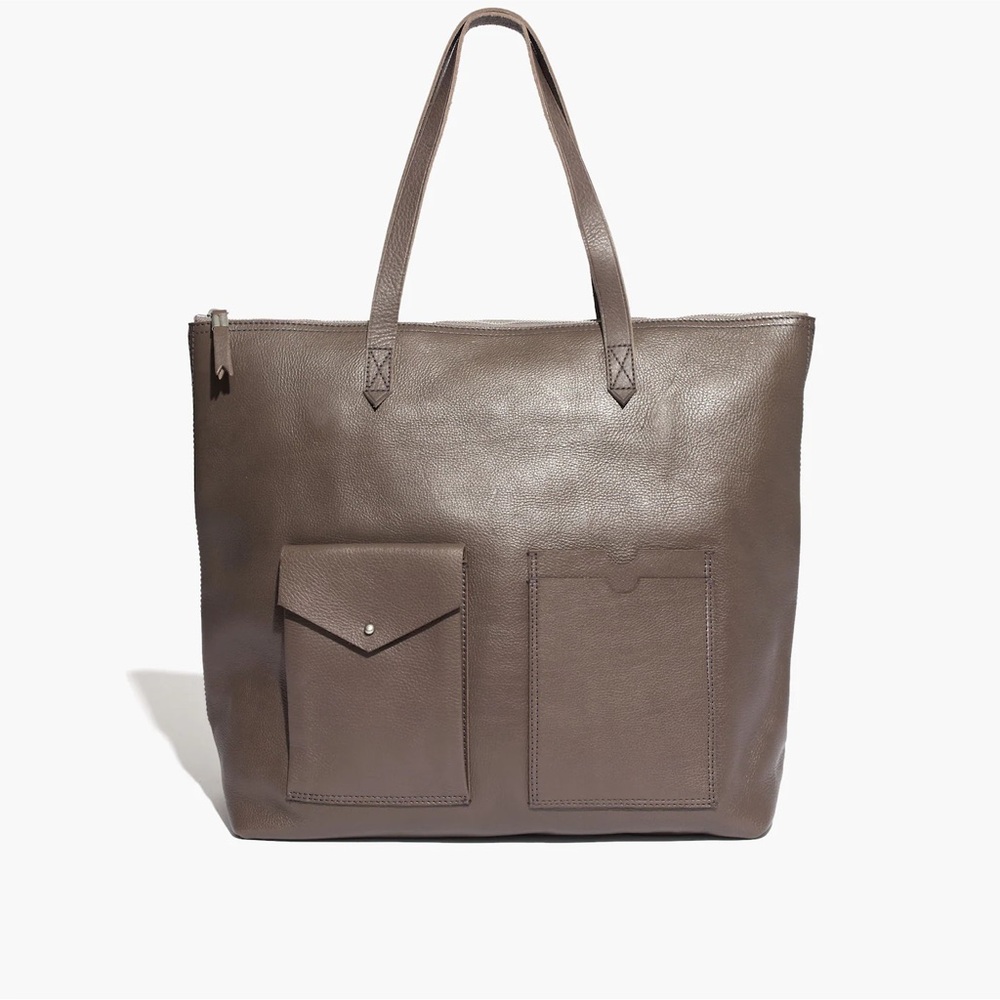 Madewell The Transport Satchel with Pockets in Castle  Rock - Picture 7 of 12